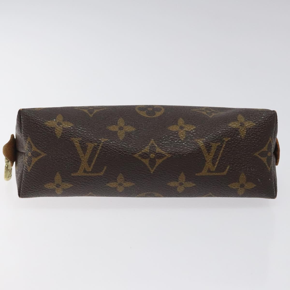 LOUIS VUITTON Monogram Pochette Cosmetic PM Pouch M43998 LV Auth bs24919