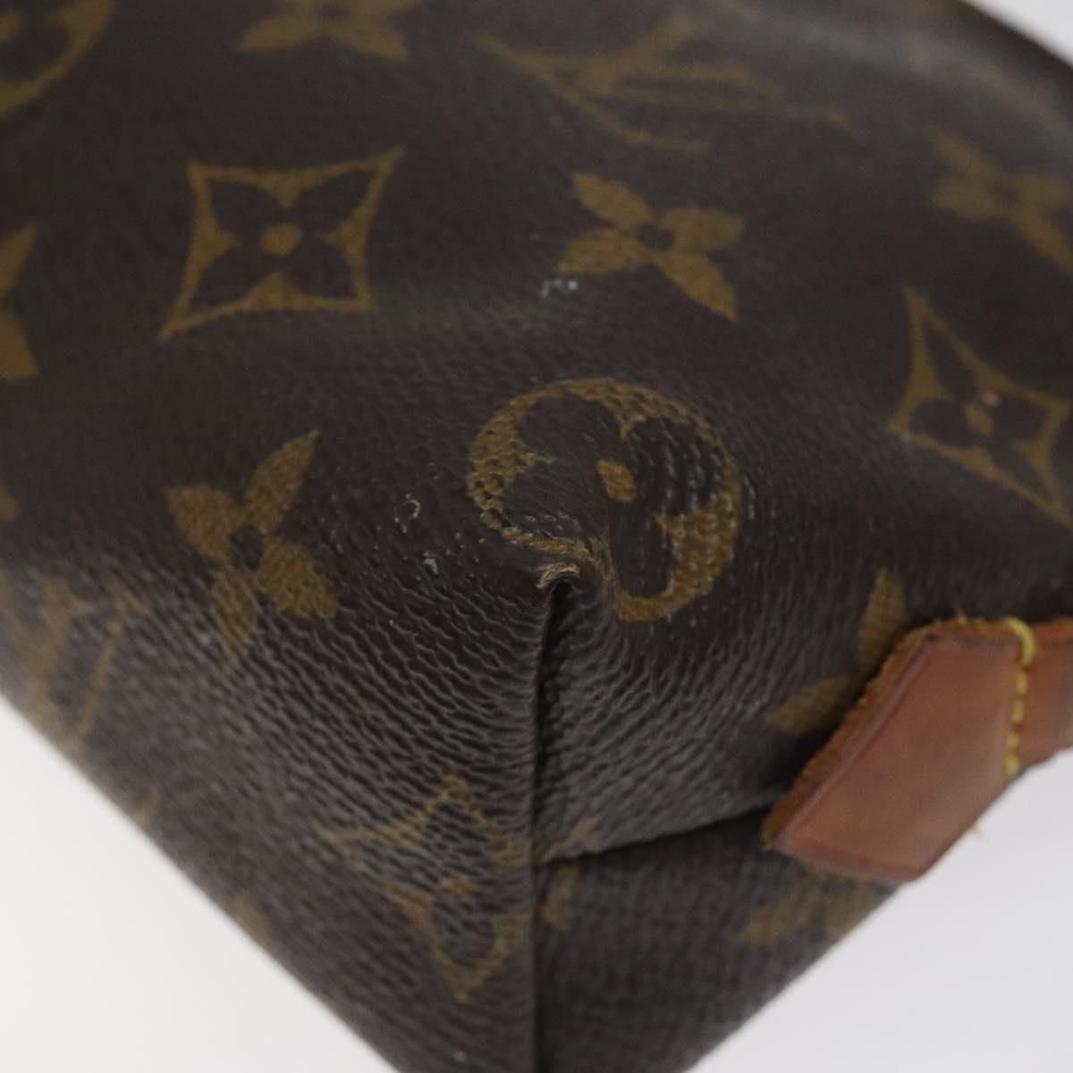 LOUIS VUITTON Monogram Pochette Cosmetic PM Pouch M43998 LV Auth bs24919