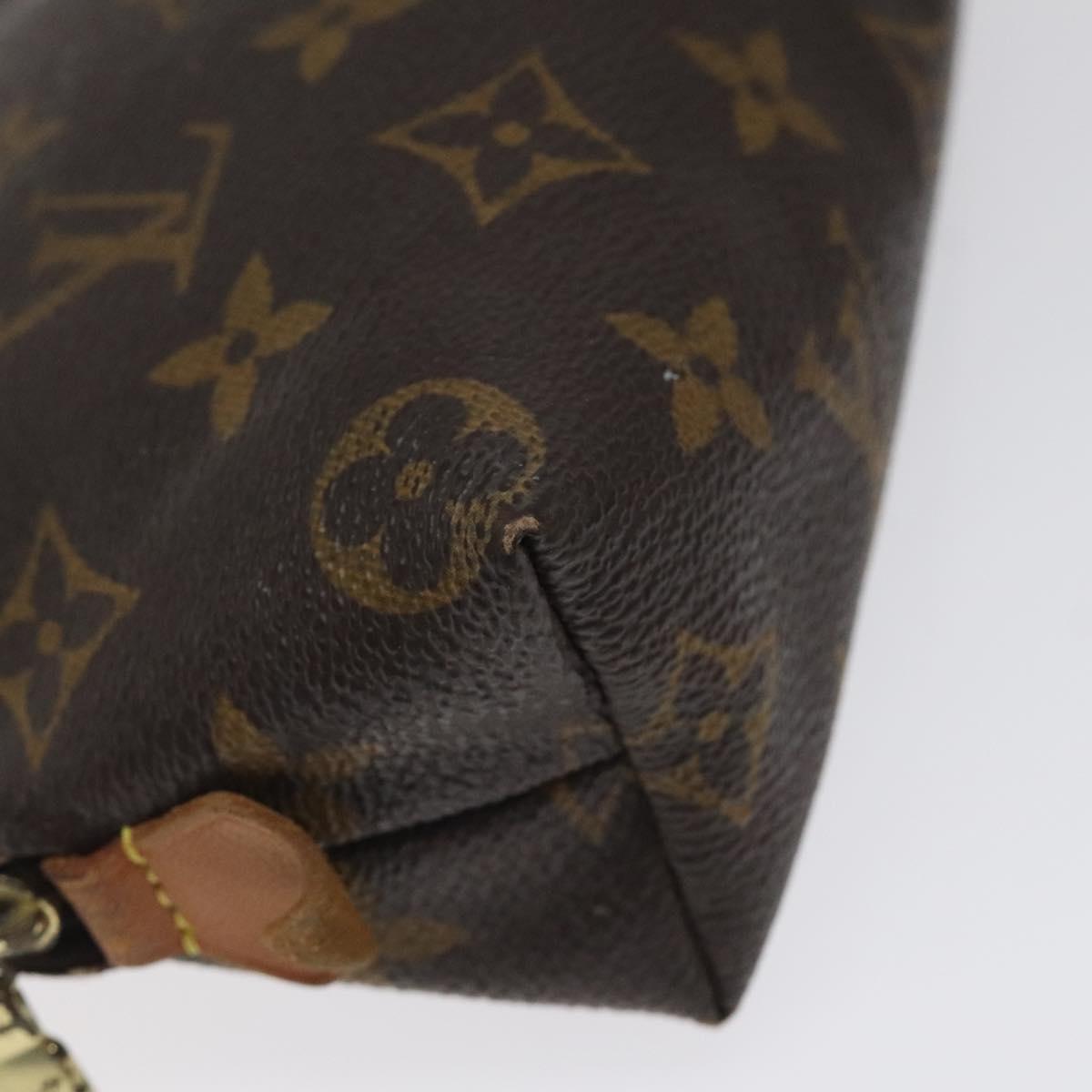LOUIS VUITTON Monogram Pochette Cosmetic PM Pouch M43998 LV Auth bs24919