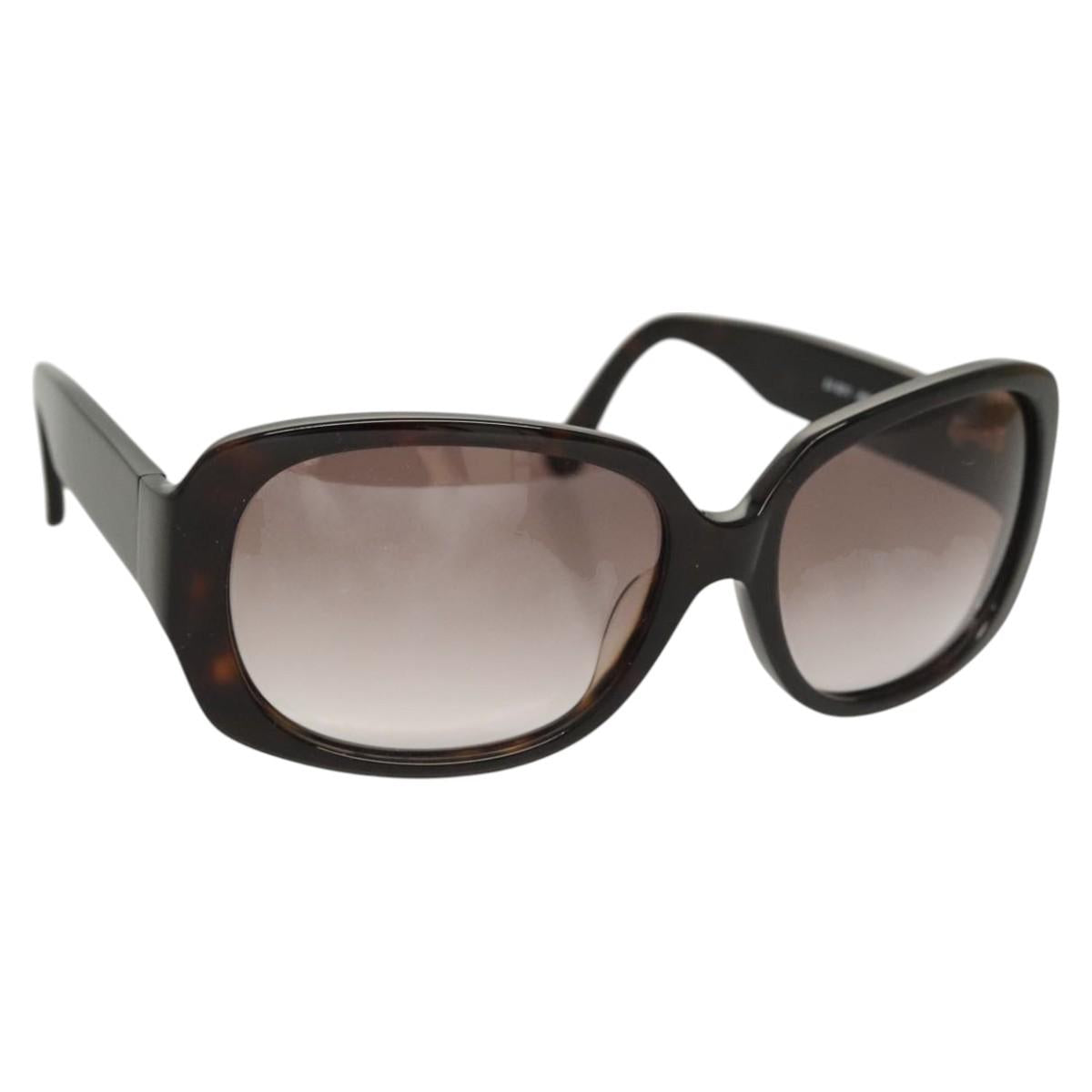 Chloe Sunglasses plastic Brown Auth bs24932