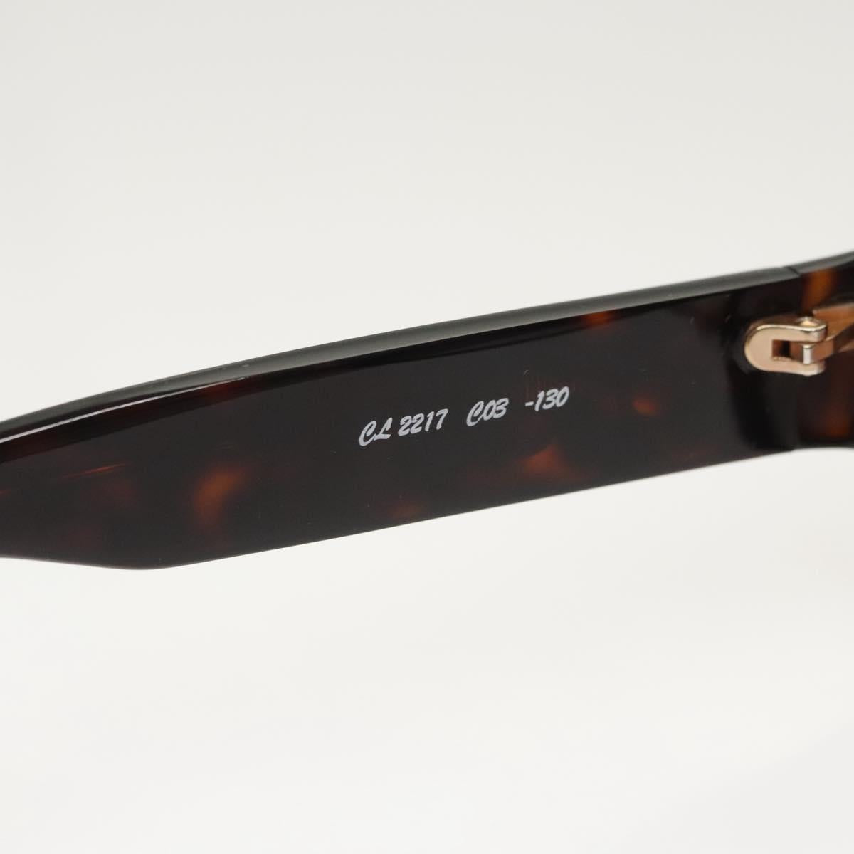 Chloe Sunglasses plastic Brown Auth bs24932