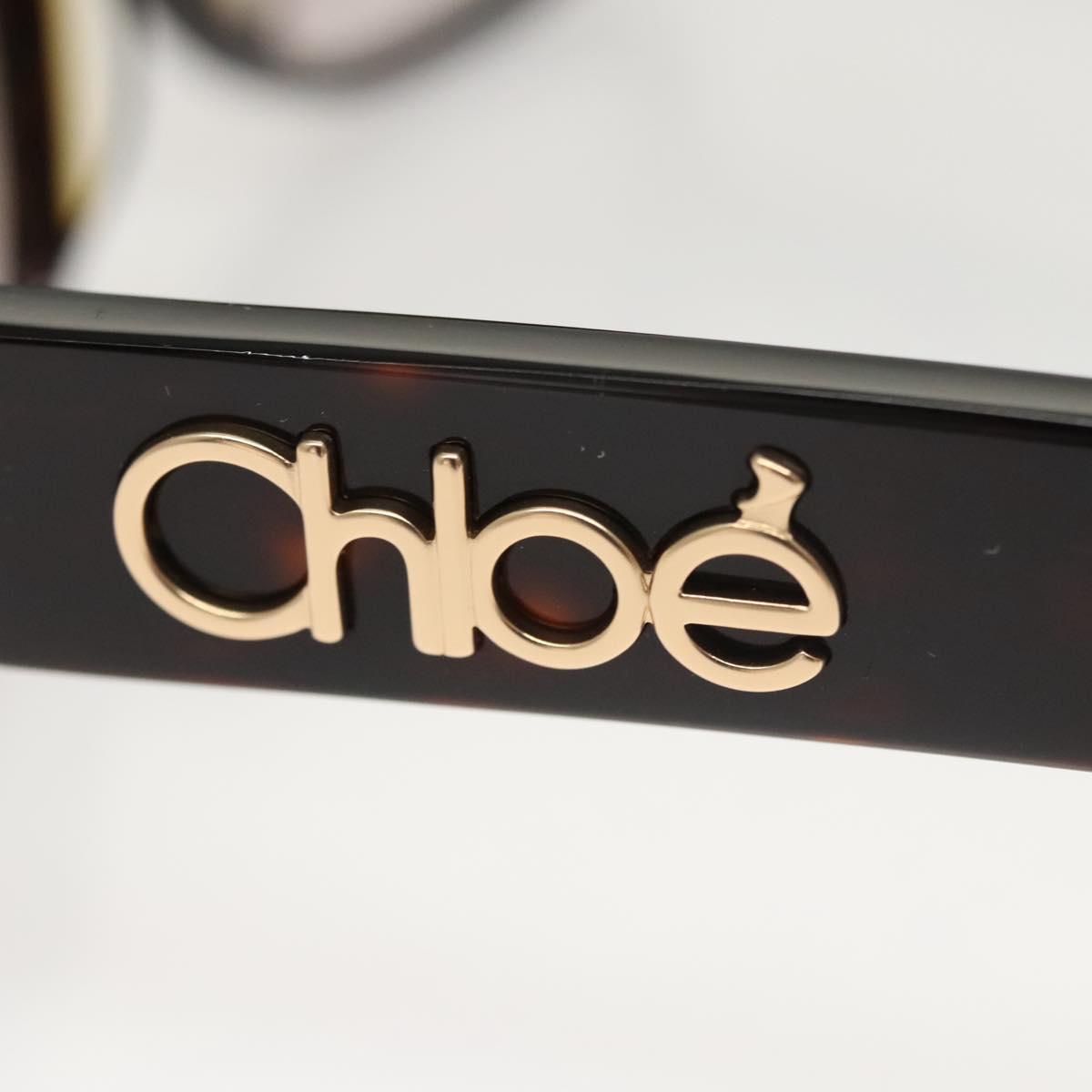 Chloe Sunglasses plastic Brown Auth bs24932