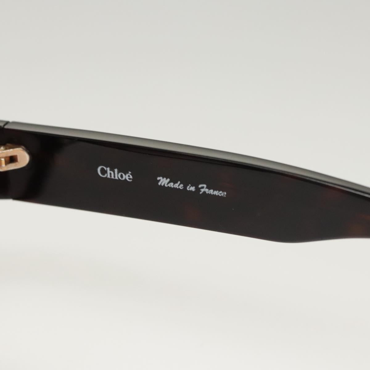 Chloe Sunglasses plastic Brown Auth bs24932