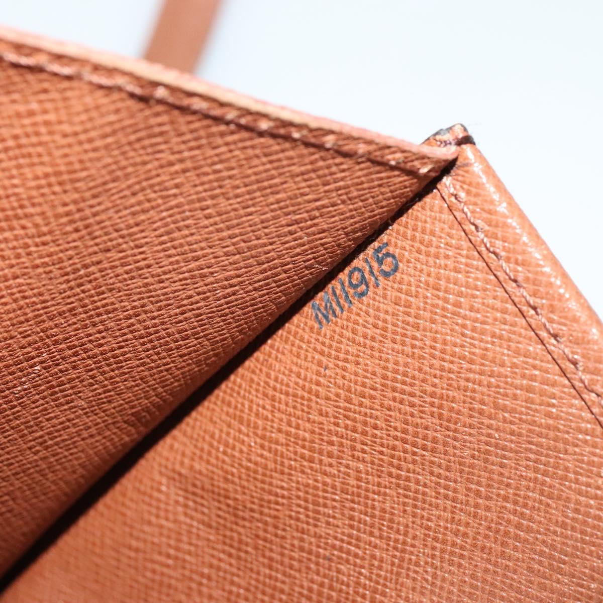 LOUIS VUITTON Monogram Bordeaux 24 Shoulder Bag M51798 LV Auth bs24950