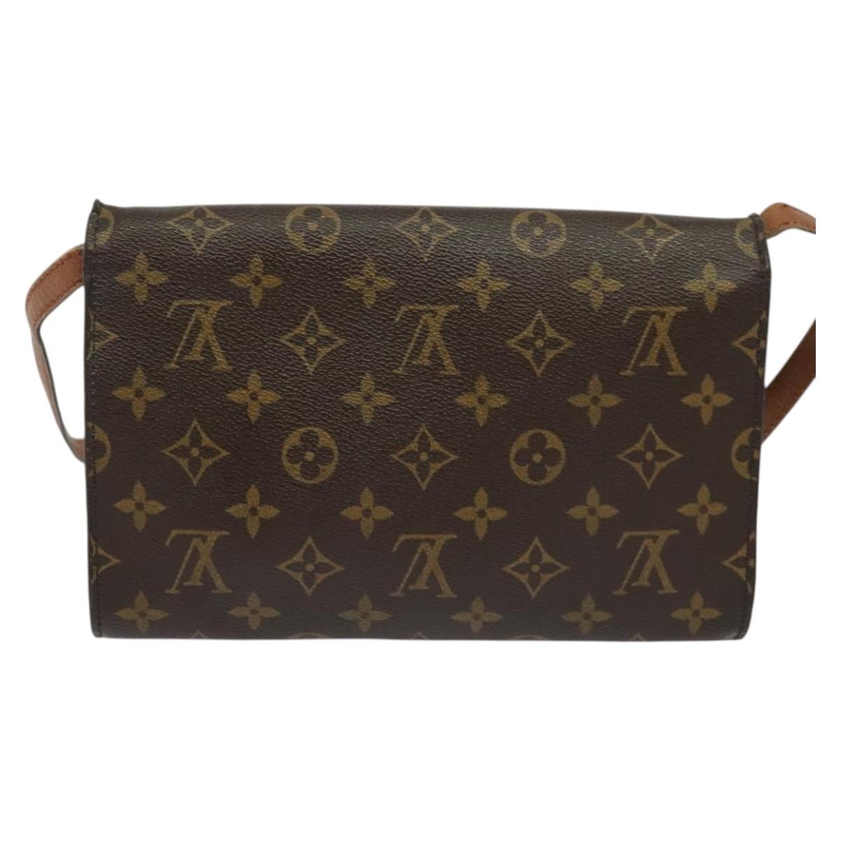 LOUIS VUITTON Monogram Bordeaux 24 Shoulder Bag M51798 LV Auth bs24950