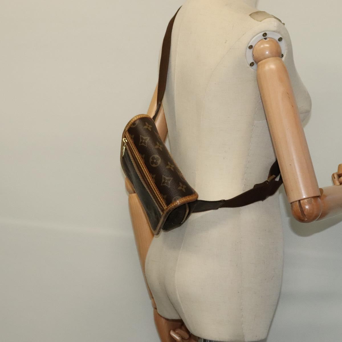 LOUIS VUITTON Monogram Bumback Bosphore Shoulder Bag M40108 LV Auth bs25021