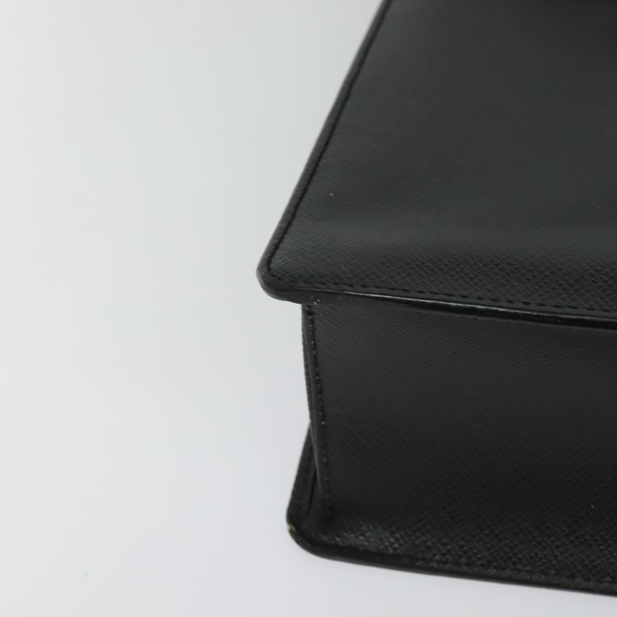 LOUIS VUITTON Taiga Serviette Kazan Business Bag Ardoise M30802 LV Auth bs25031