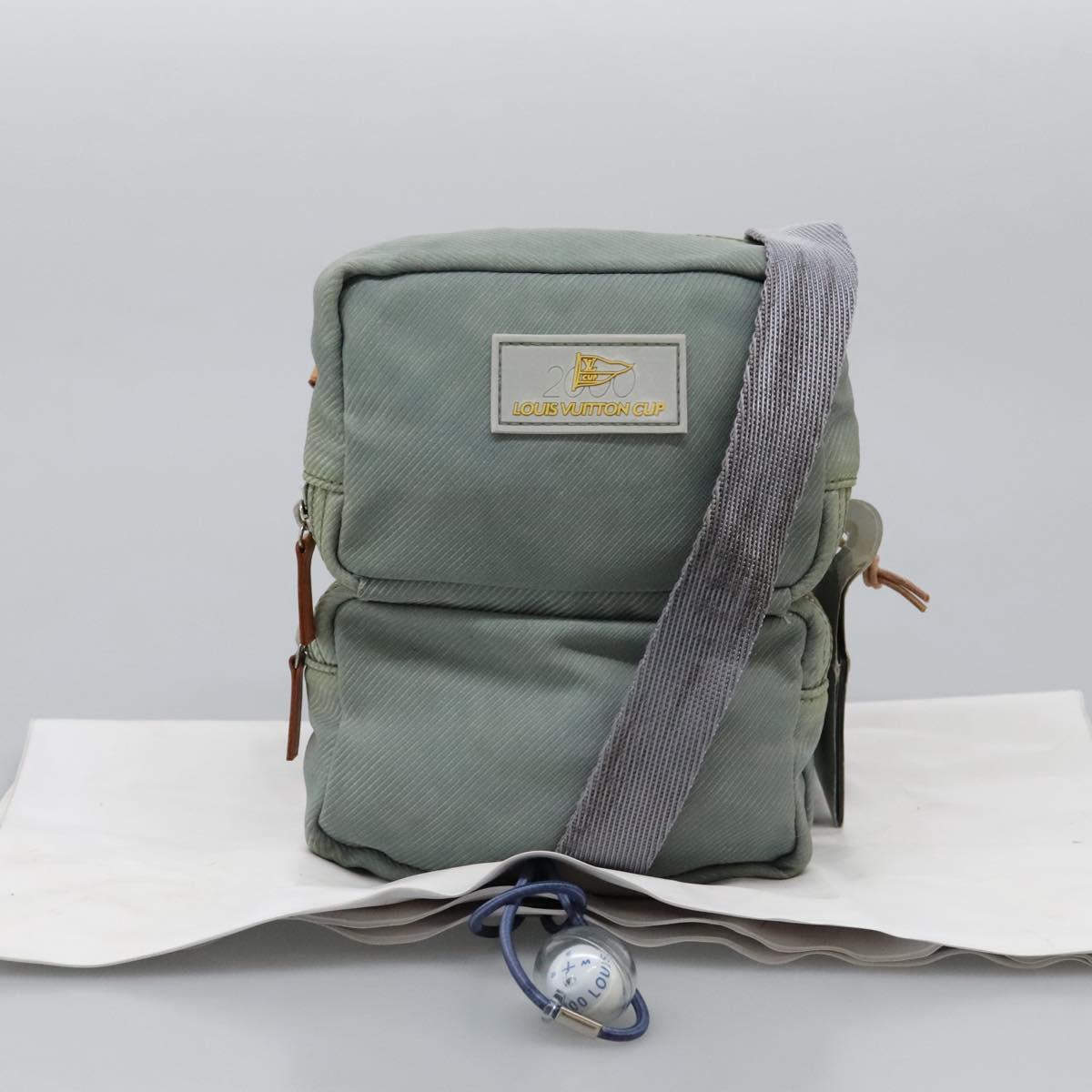 LOUIS VUITTON LV Cup Waist bag Gray 5D142 LV Auth bs25038