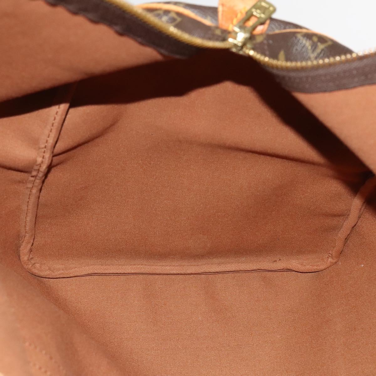 LOUIS VUITTON Monogram Keepall 55 Boston Bag M41424 LV Auth bs25156