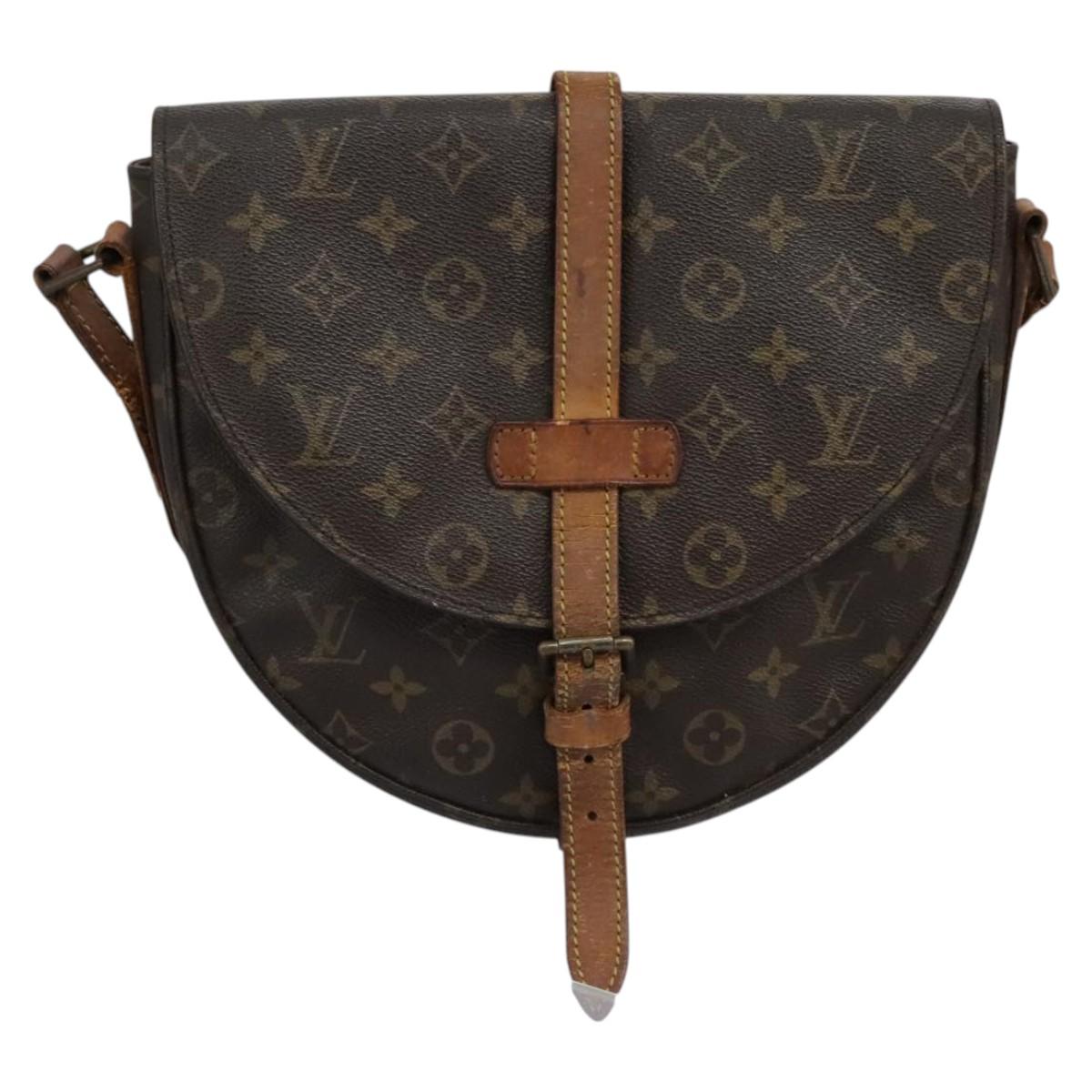 LOUIS VUITTON Monogram Chantilly GM Shoulder Bag M51232 LV Auth bs25194