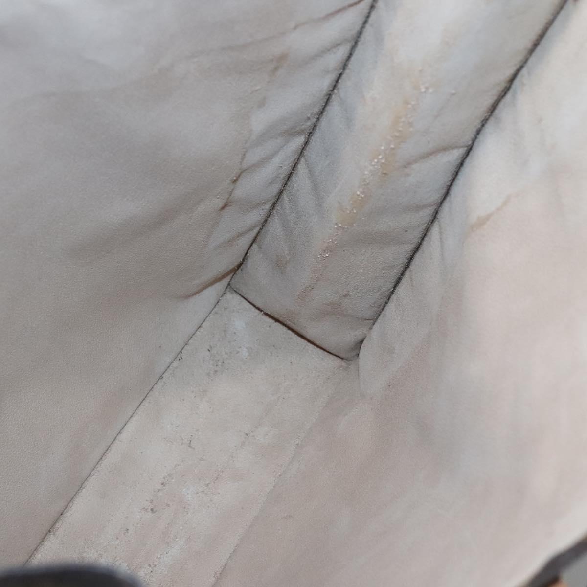 LOUIS VUITTON Monogram Sac Plat Hand Bag M51140 LV Auth bs25201