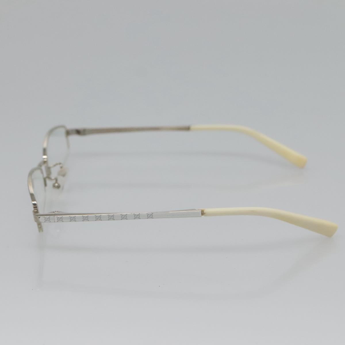 GUCCI Glasses plastic White Auth bs25215