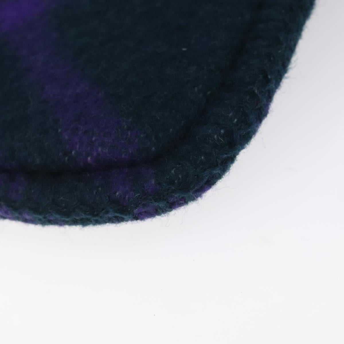 BURBERRY Nova Check Hot Water Bottle Cotton Purple Auth bs25282