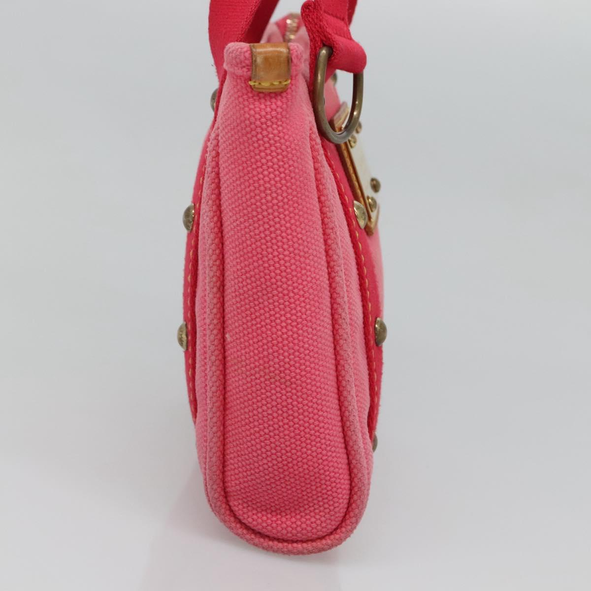 LOUIS VUITTON Antigua Cabas PM Hand Bag Rouge Pink M40088 LV Auth bs25294