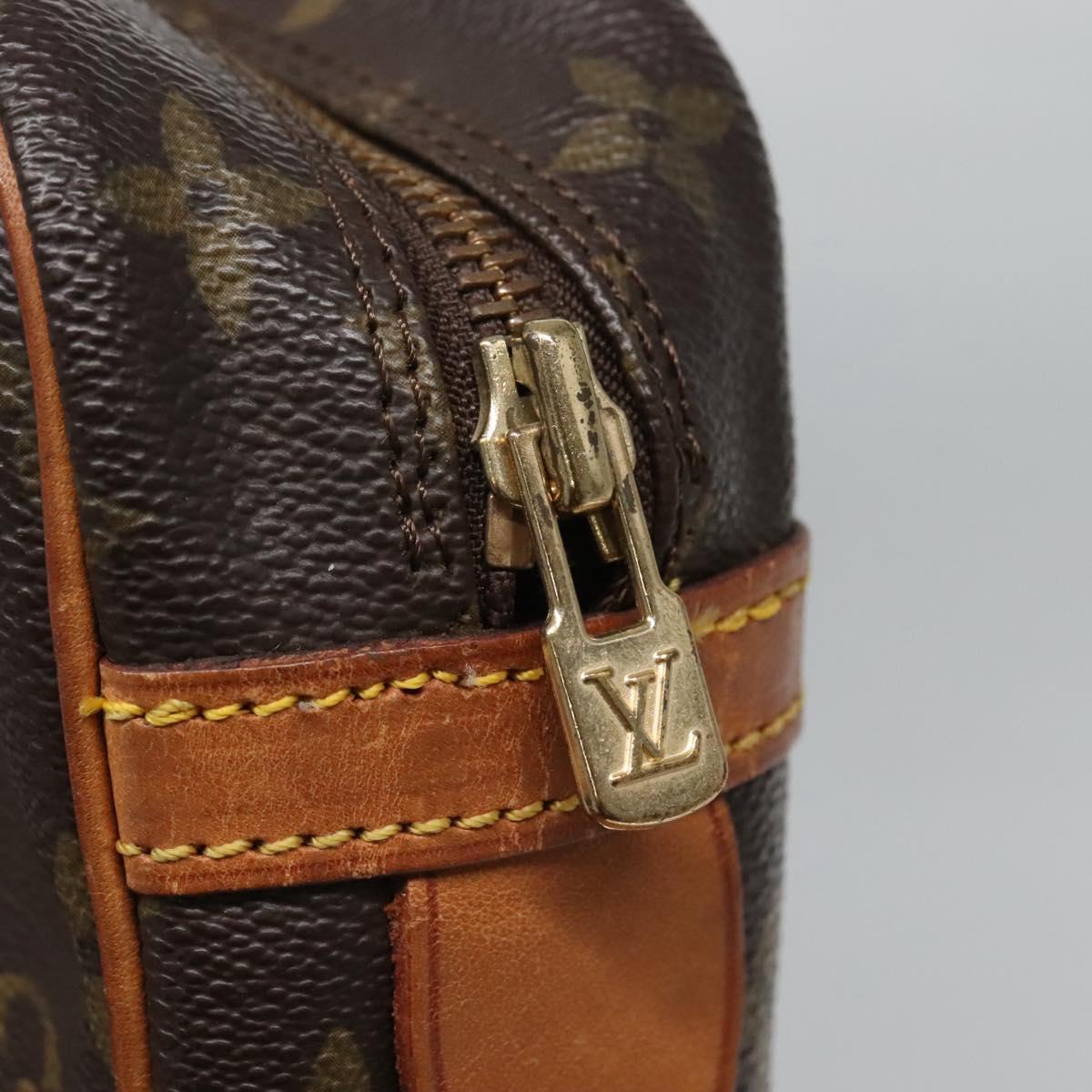 LOUIS VUITTON Monogram Compiegne 28 Clutch Bag M51845 LV Auth bs25306