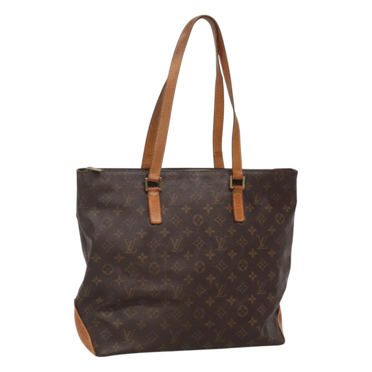 LOUIS VUITTON Monogram Cabas Mezzo Tote Bag M51151 LV Auth bs25310