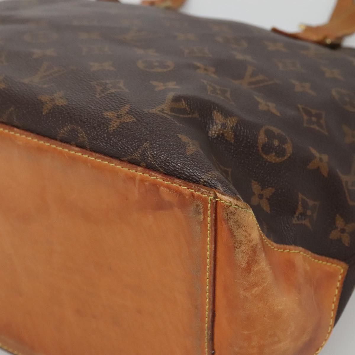 LOUIS VUITTON Monogram Cabas Mezzo Tote Bag M51151 LV Auth bs25310