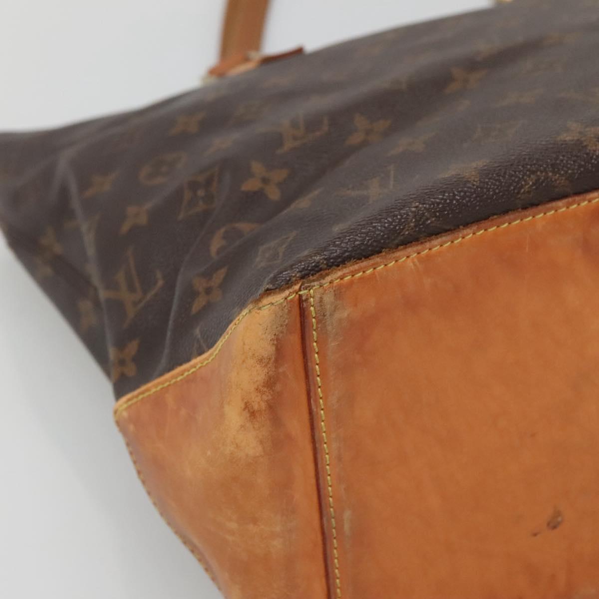 LOUIS VUITTON Monogram Cabas Mezzo Tote Bag M51151 LV Auth bs25310