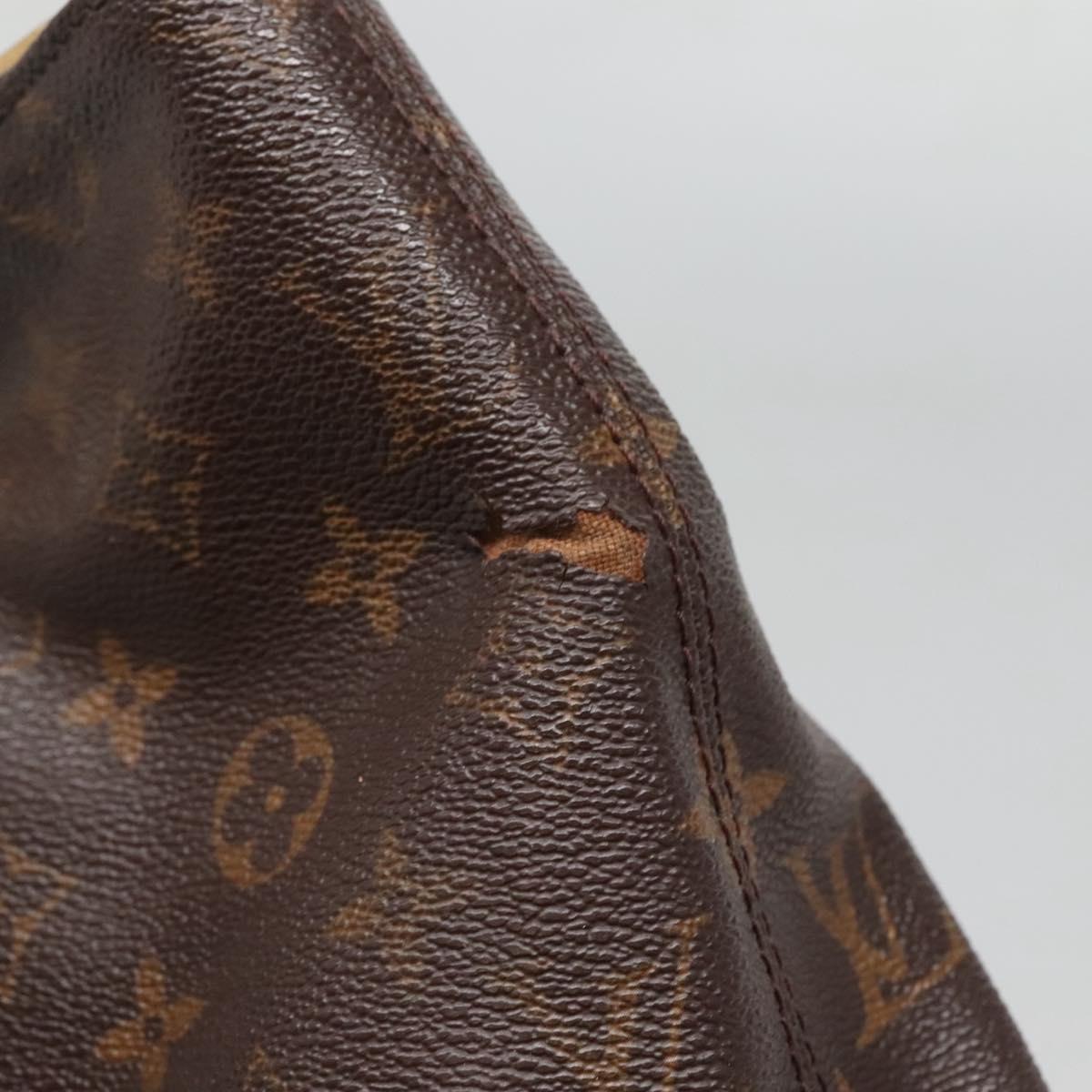 LOUIS VUITTON Monogram Cabas Mezzo Tote Bag M51151 LV Auth bs25310