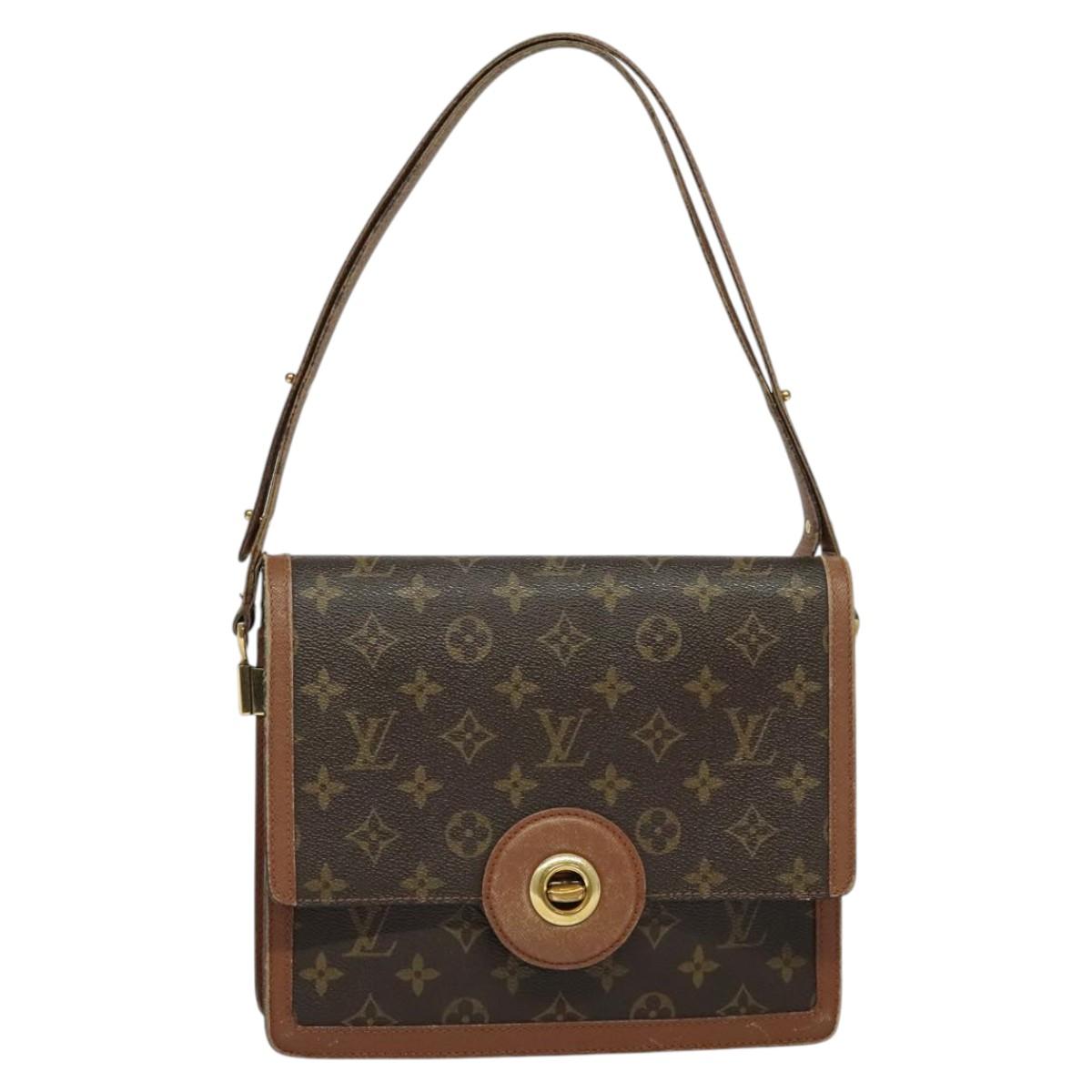 LOUIS VUITTON Monogram Raspail Shoulder Bag M51372 LV Auth bs25331
