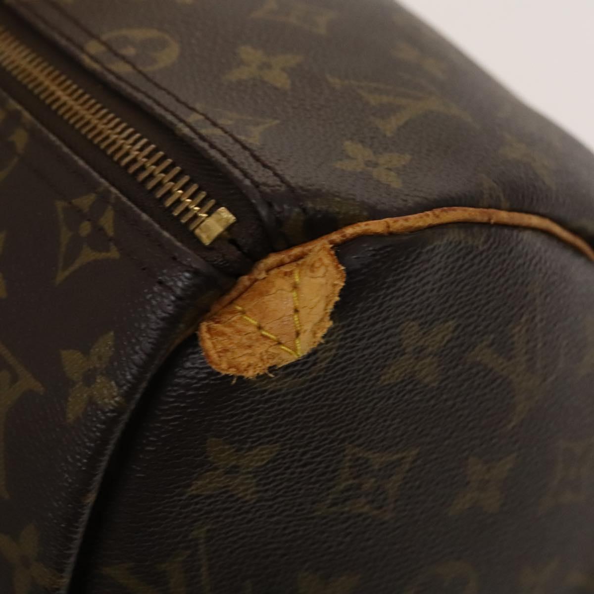 LOUIS VUITTON Monogram Keepall 45 Boston Bag M41428 LV Auth bs25353
