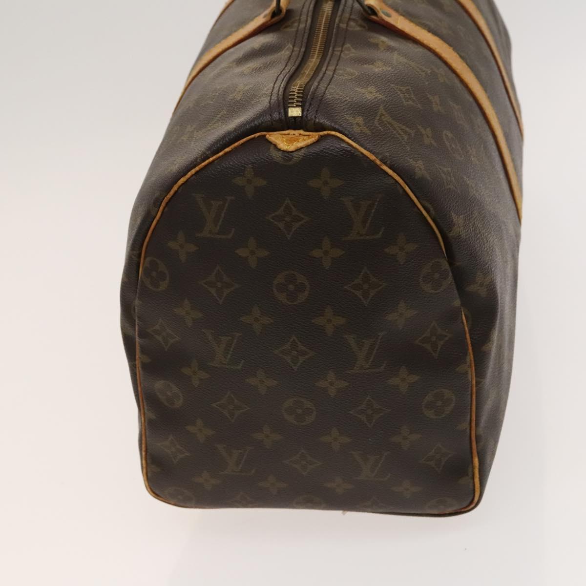 LOUIS VUITTON Monogram Keepall 45 Boston Bag M41428 LV Auth bs25353
