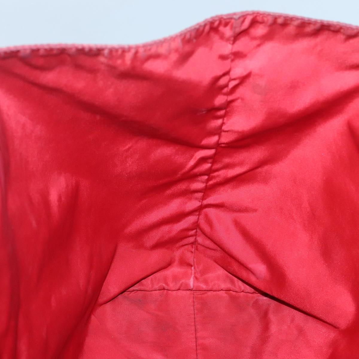 BOTTEGA VENETA Tote Bag Nylon Red Auth bs25362