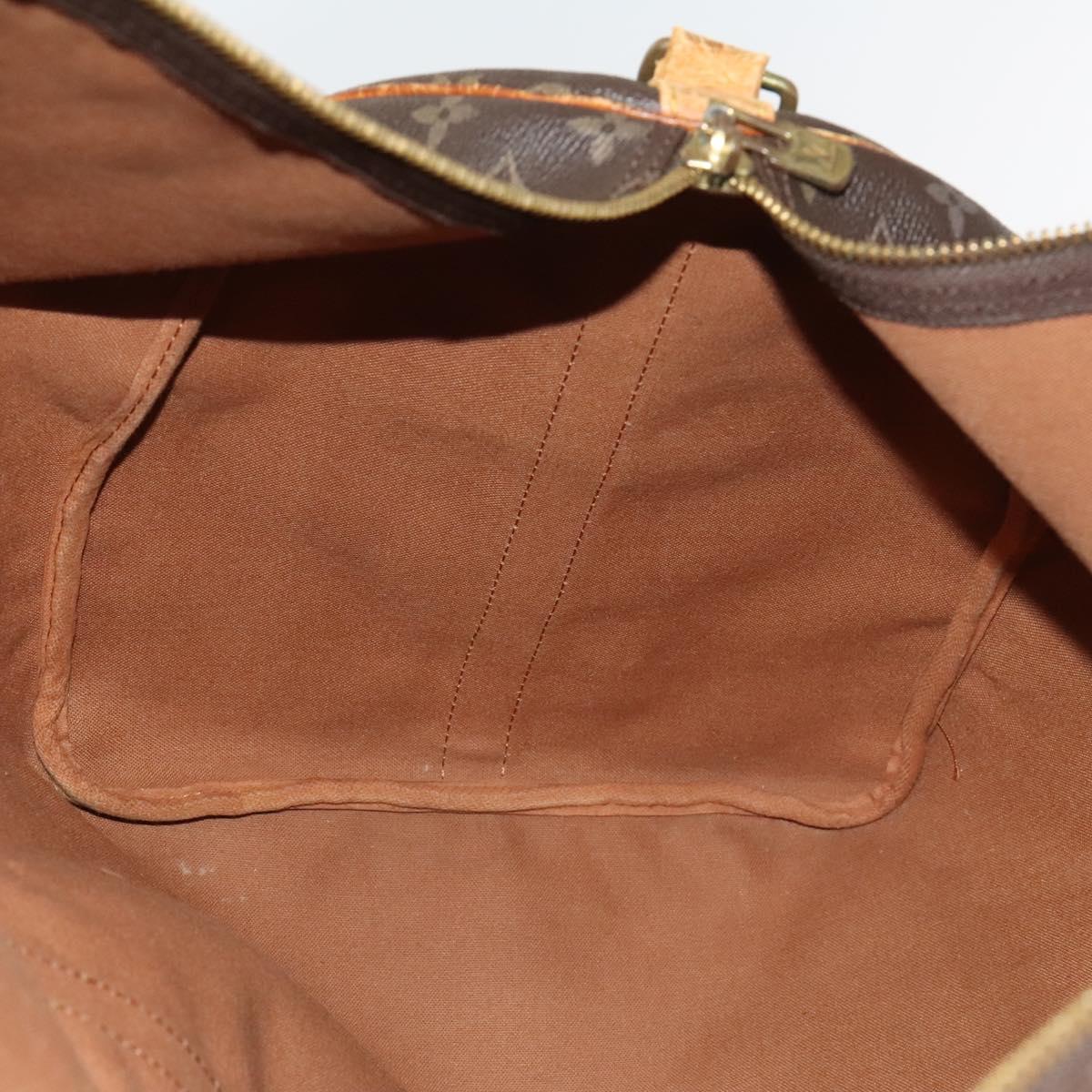 LOUIS VUITTON Monogram Keepall Bandouliere 60 Boston Bag M41412 LV Auth bs25364