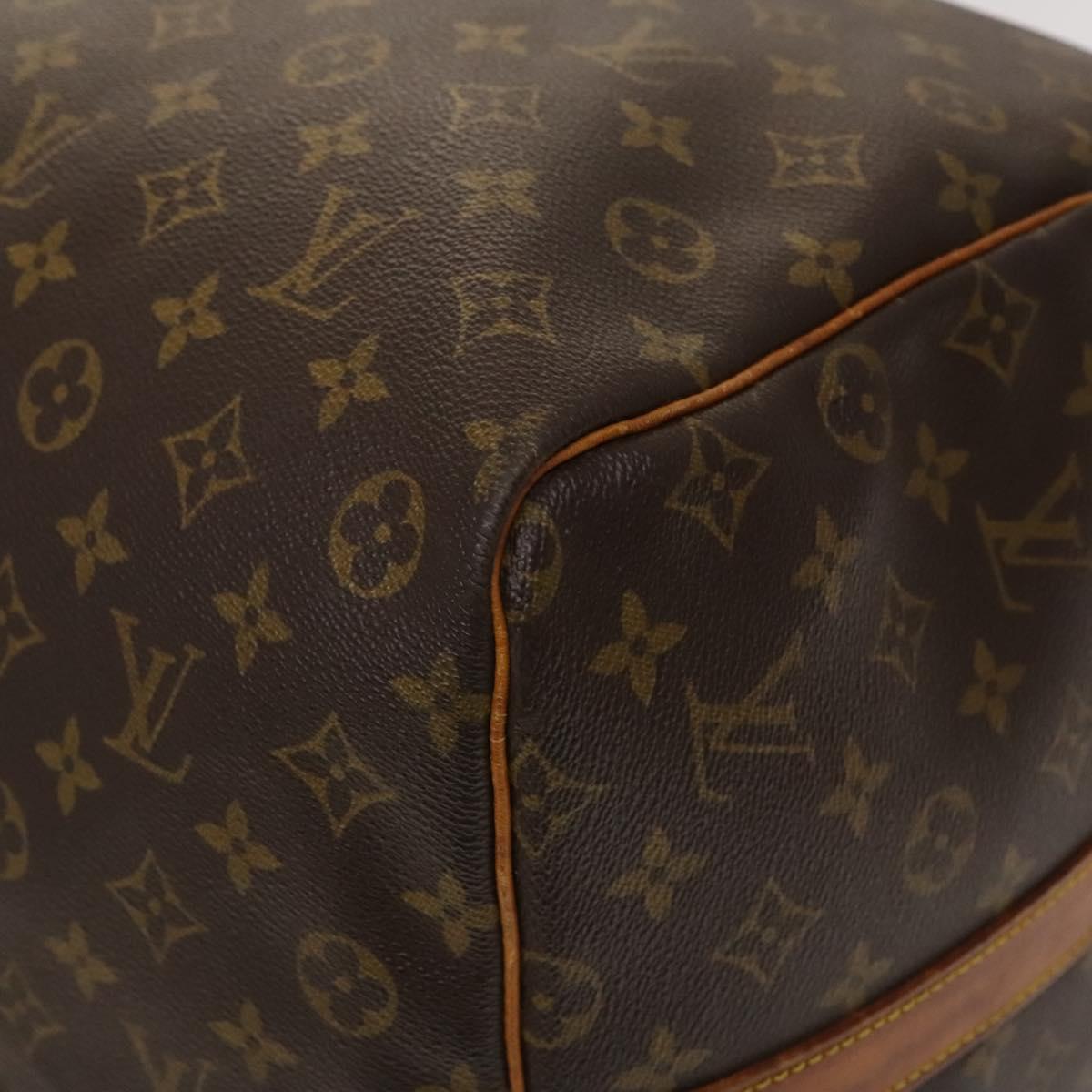 LOUIS VUITTON Monogram Keepall Bandouliere 60 Boston Bag M41412 LV Auth bs25365