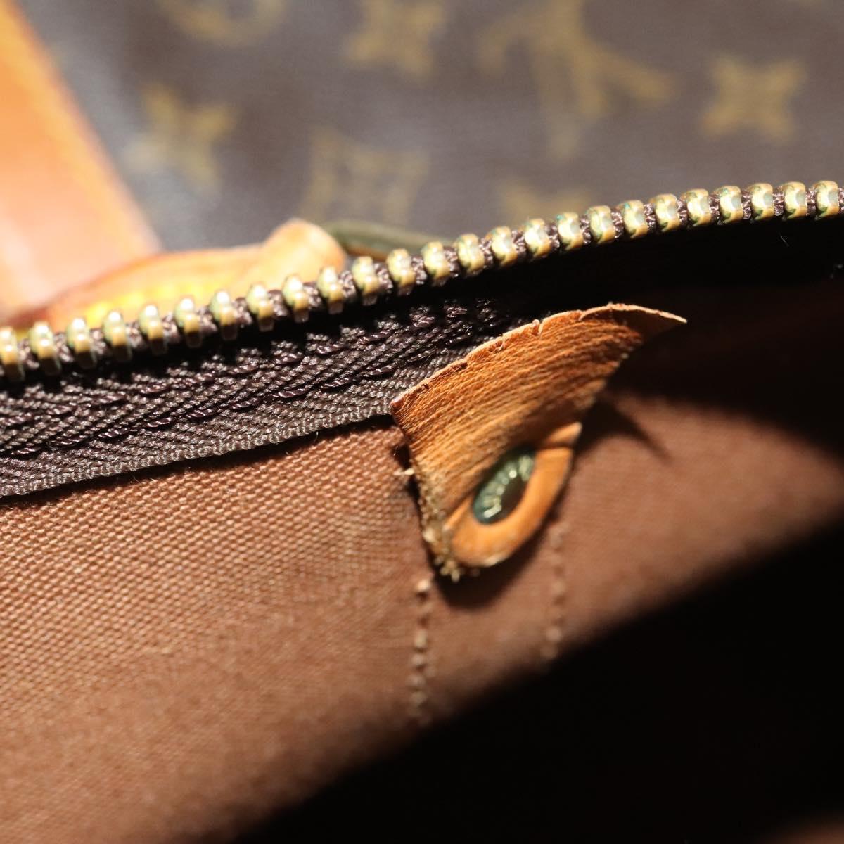 LOUIS VUITTON Monogram Keepall Bandouliere 60 Boston Bag M41412 LV Auth bs25365