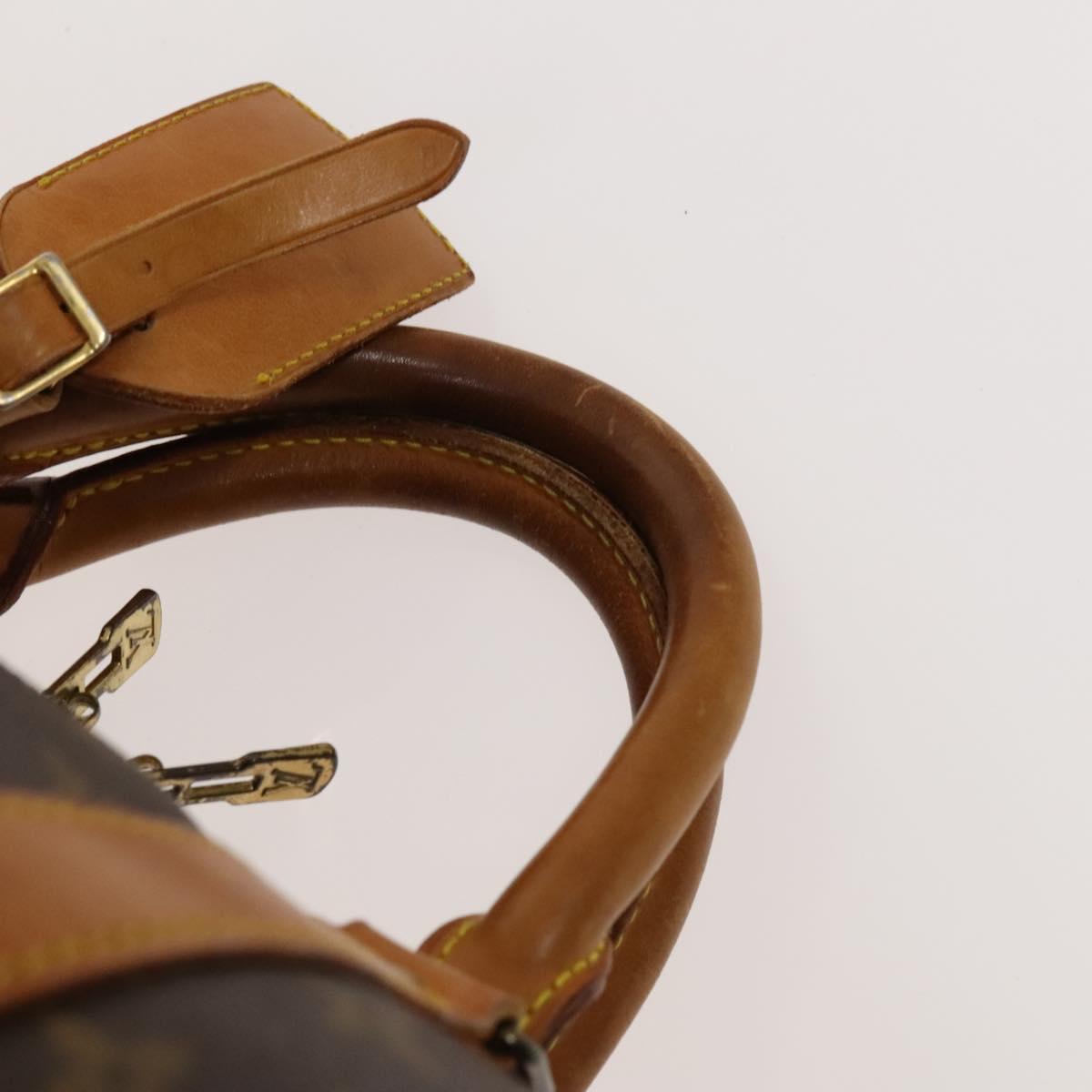 LOUIS VUITTON Monogram Keepall Bandouliere 60 Boston Bag M41412 LV Auth bs25365