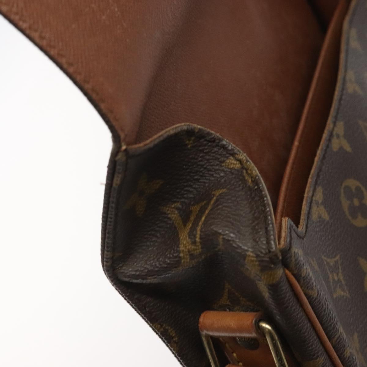 LOUIS VUITTON Monogram Cartouchiere GM Shoulder Bag M51252 LV Auth bs25368