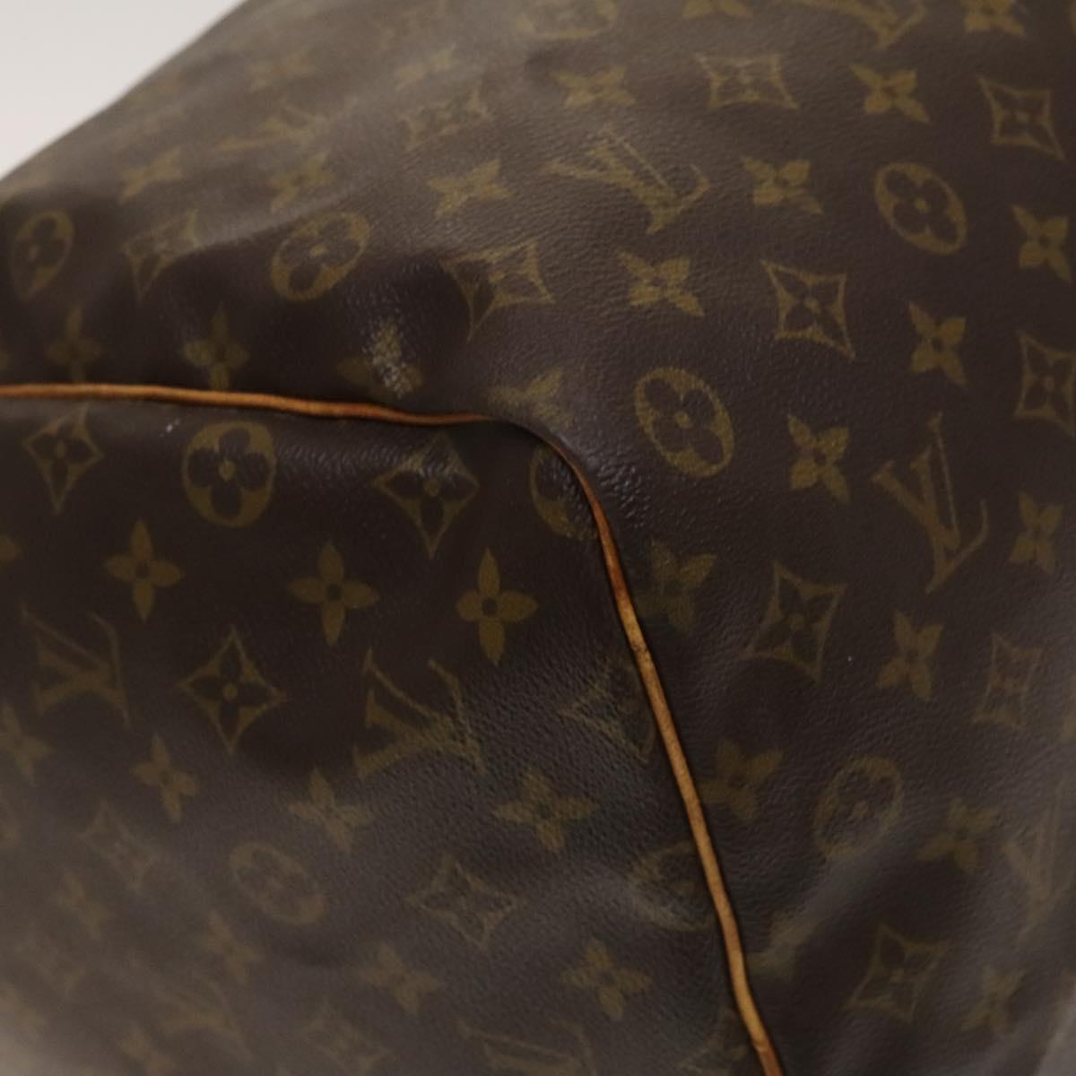 LOUIS VUITTON Monogram Keepall 60 Boston Bag M41422 LV Auth bs25405