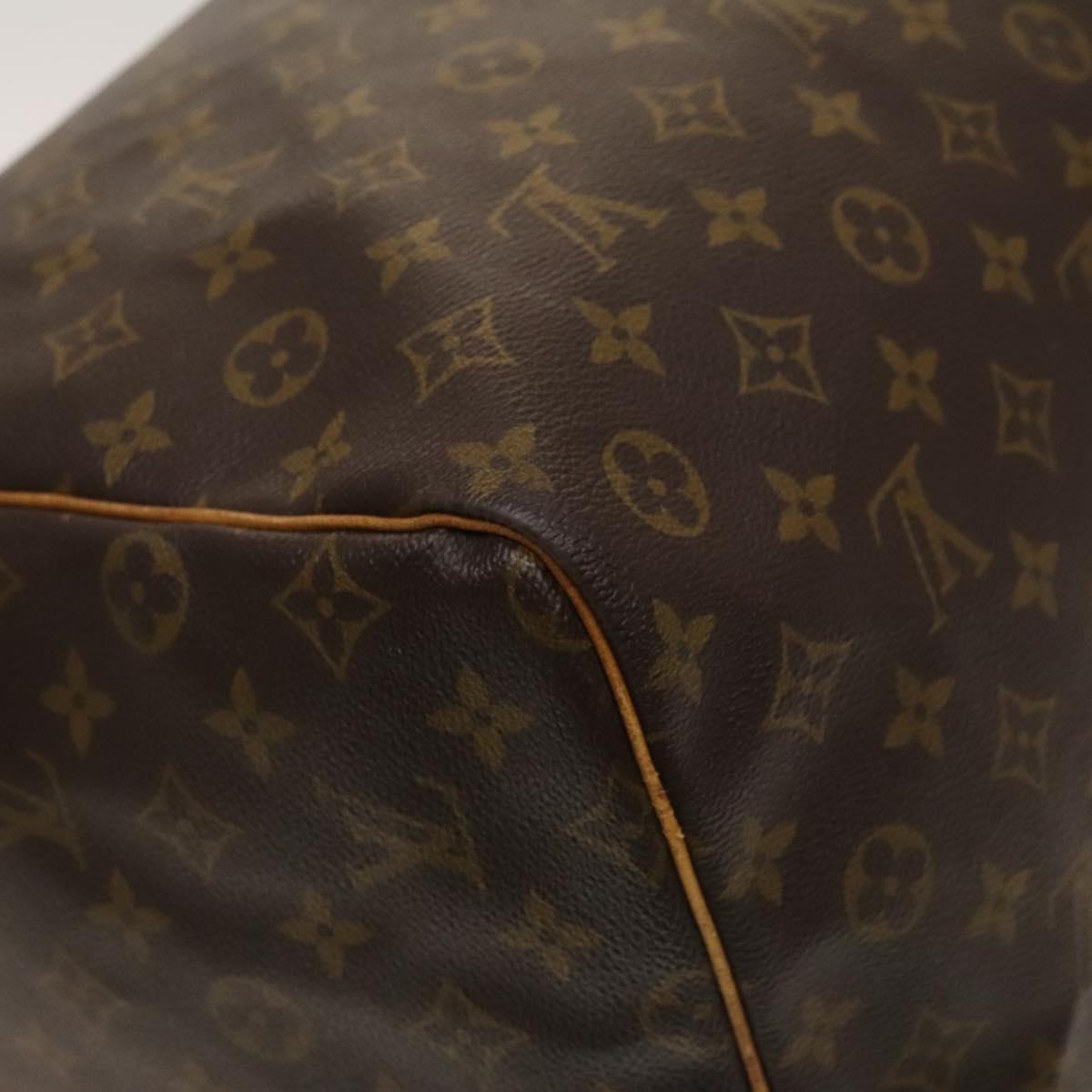 LOUIS VUITTON Monogram Keepall 60 Boston Bag M41422 LV Auth bs25405
