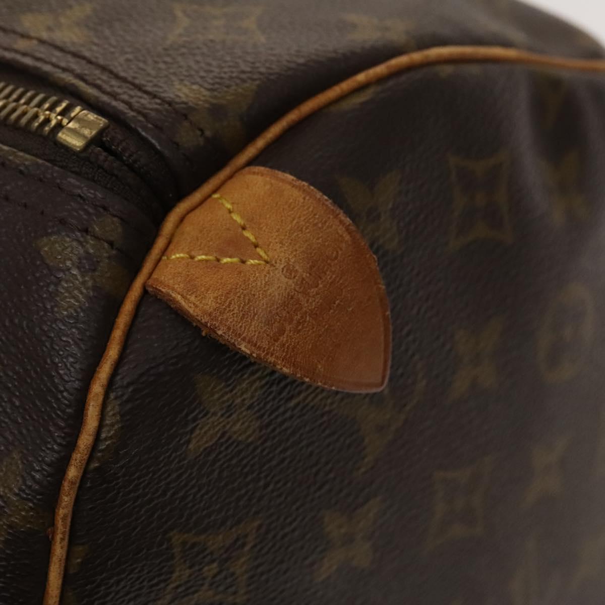 LOUIS VUITTON Monogram Keepall 60 Boston Bag M41422 LV Auth bs25405