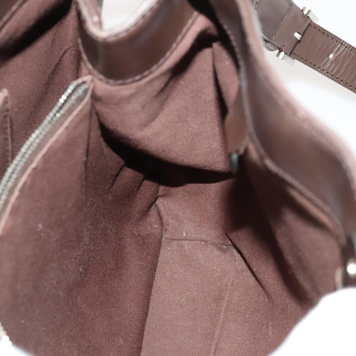 LOUIS VUITTON Epi Mandala MM Shoulder Bag Mocha M5889D LV Auth bs25416