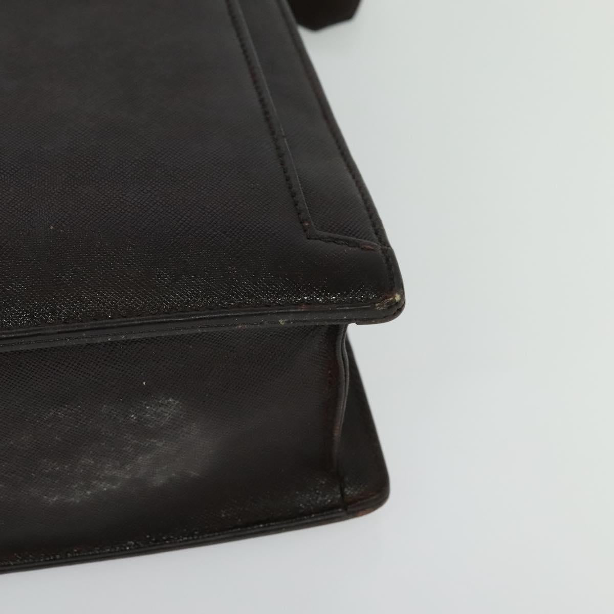 BURBERRY Business Bag Leather Brown Auth bs25430