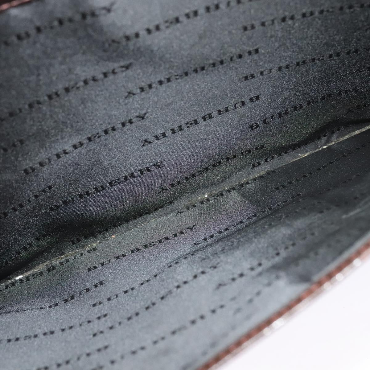 BURBERRY Business Bag Leather Brown Auth bs25430