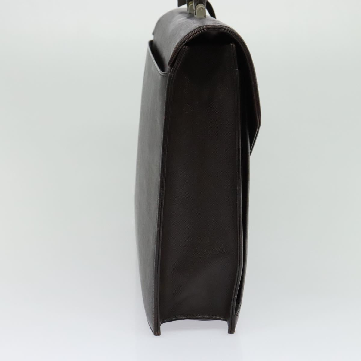 BURBERRY Business Bag Leather Brown Auth bs25430