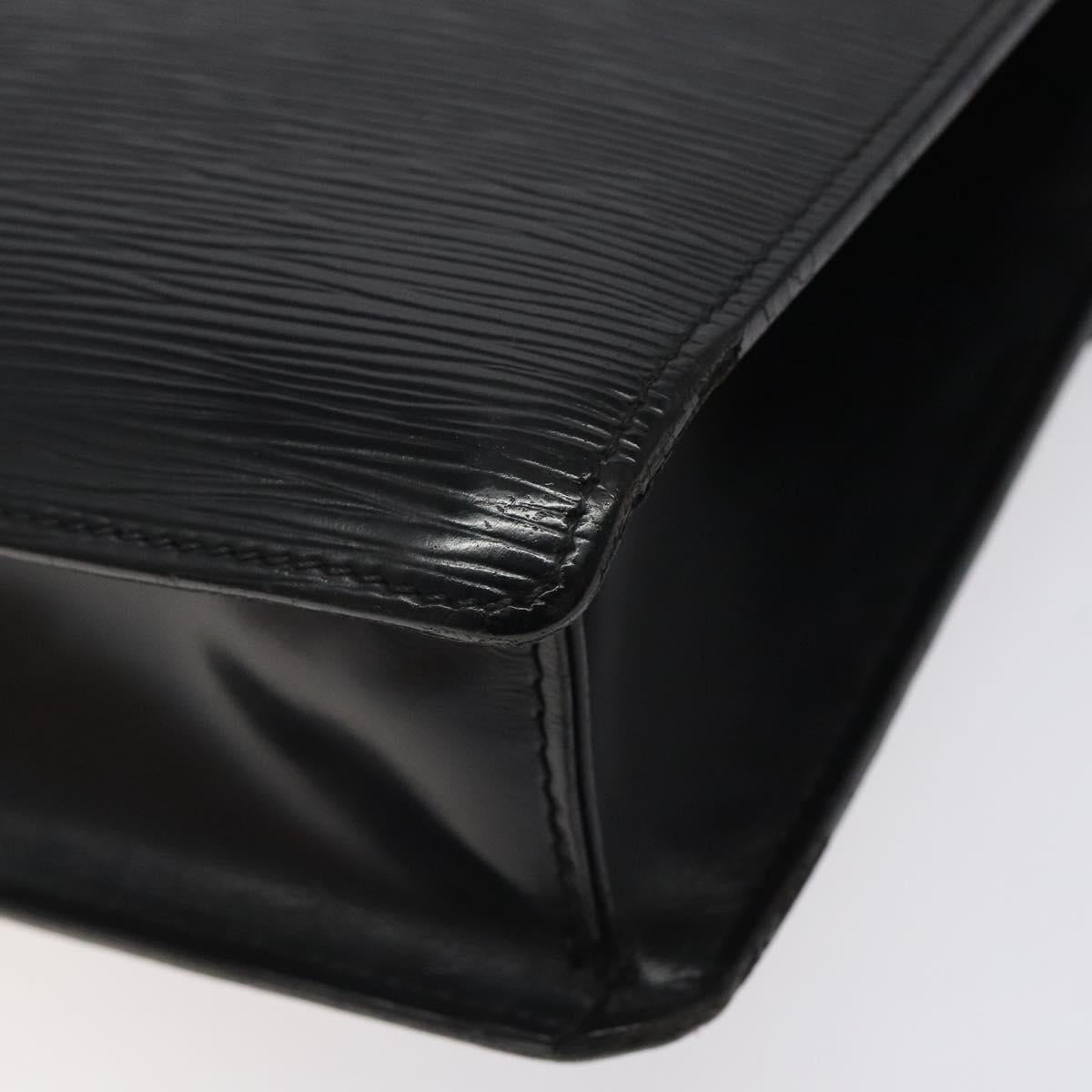 LOUIS VUITTON Epi Monceau 28 Hand Bag Black M52122 LV Auth bs25449