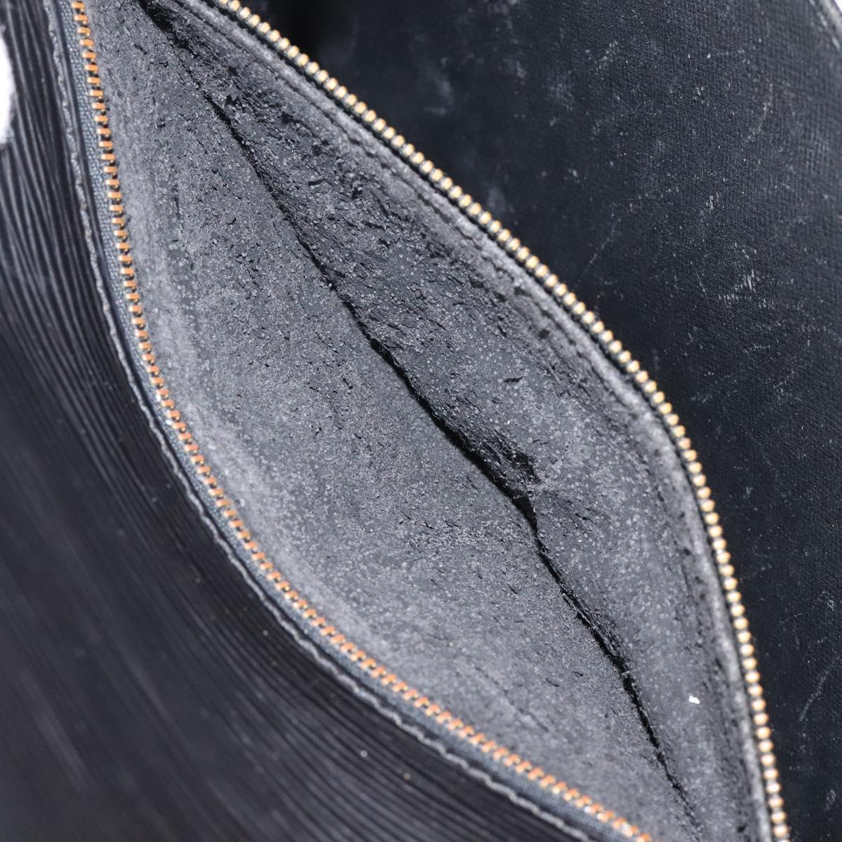 LOUIS VUITTON Epi Monceau 28 Hand Bag Black M52122 LV Auth bs25449