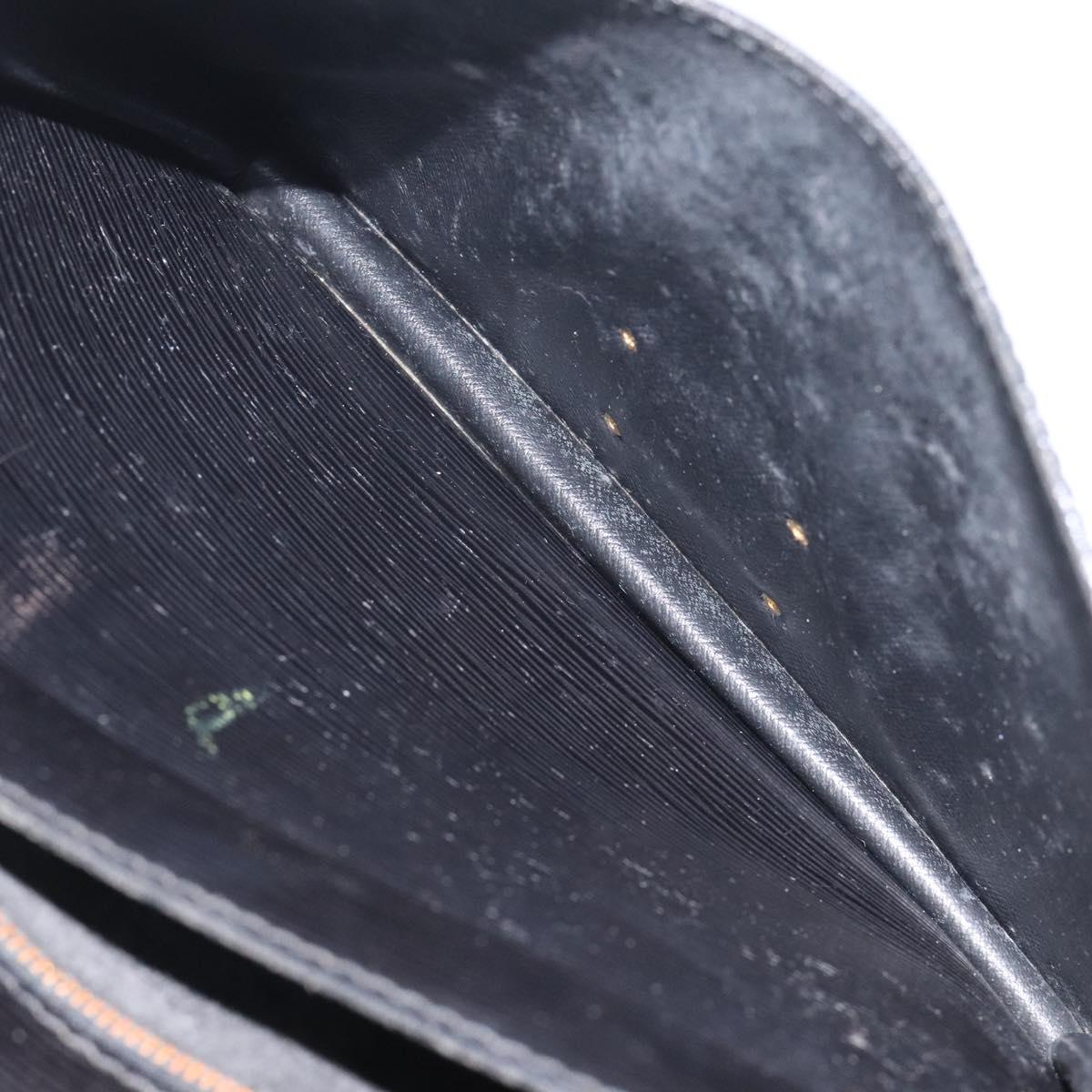 LOUIS VUITTON Epi Monceau 28 Hand Bag Black M52122 LV Auth bs25449