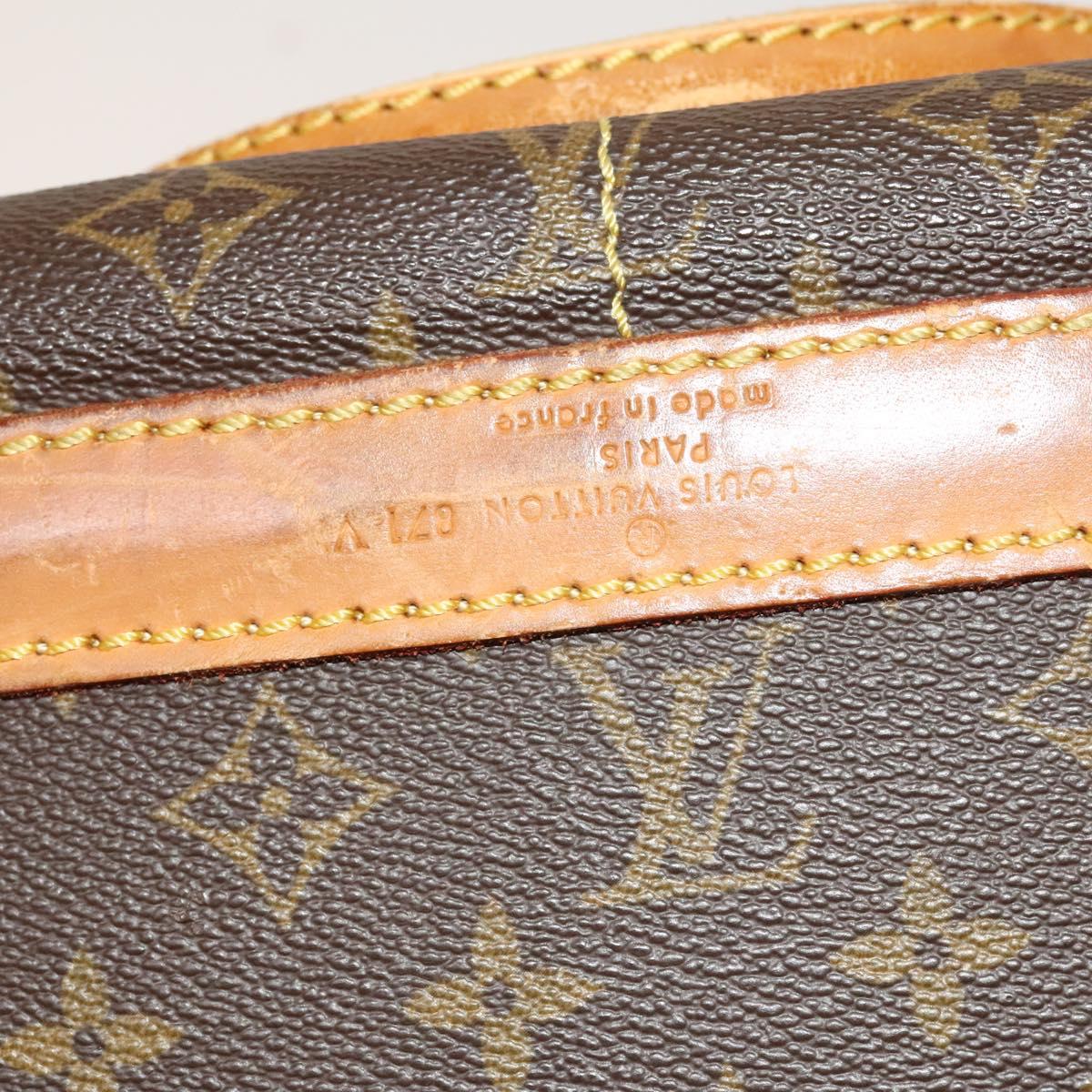 LOUIS VUITTON Monogram Sac Shan 40 Pet Carry Vintage M42024 LV Auth bs25455