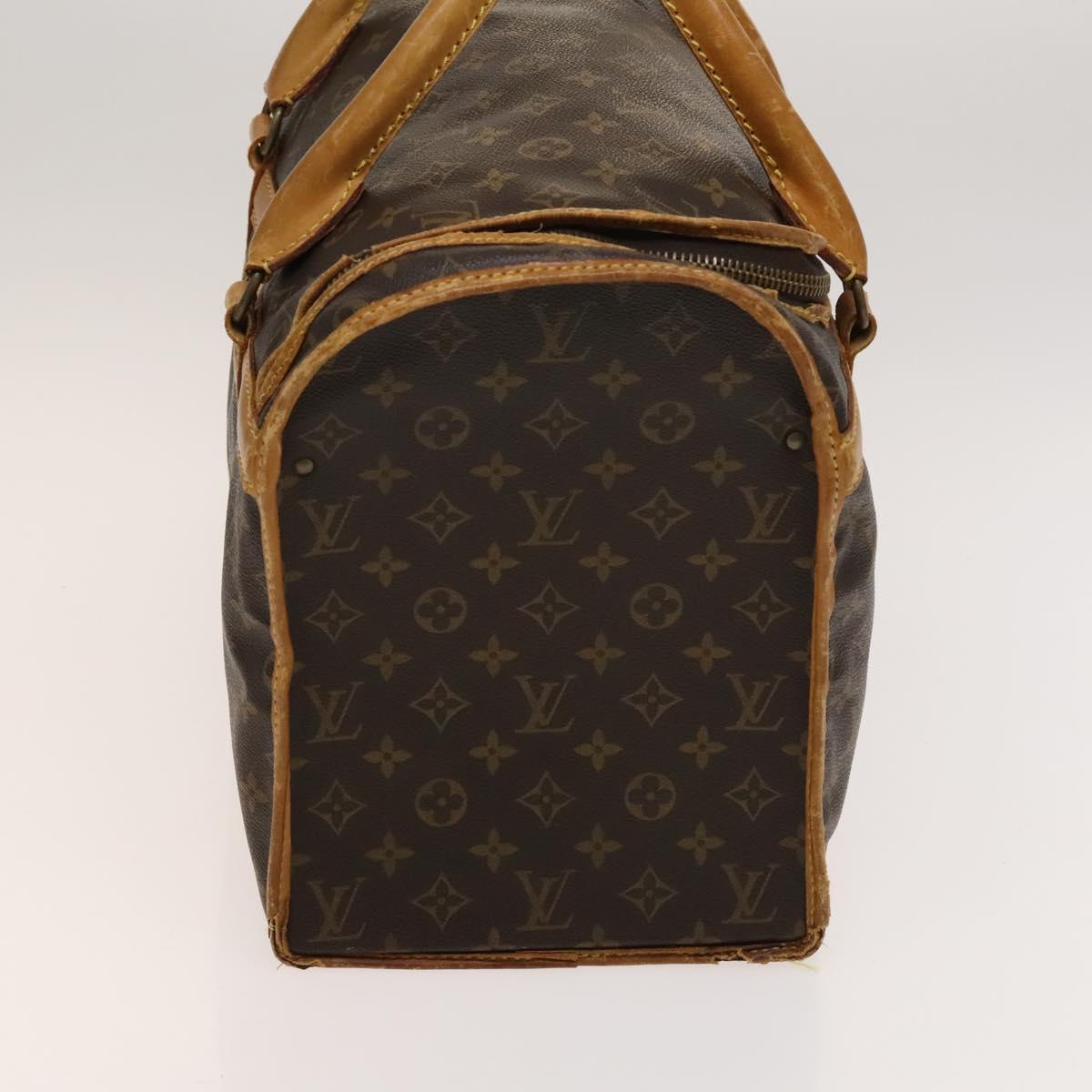 LOUIS VUITTON Monogram Sac Shan 40 Pet Carry Vintage M42024 LV Auth bs25455