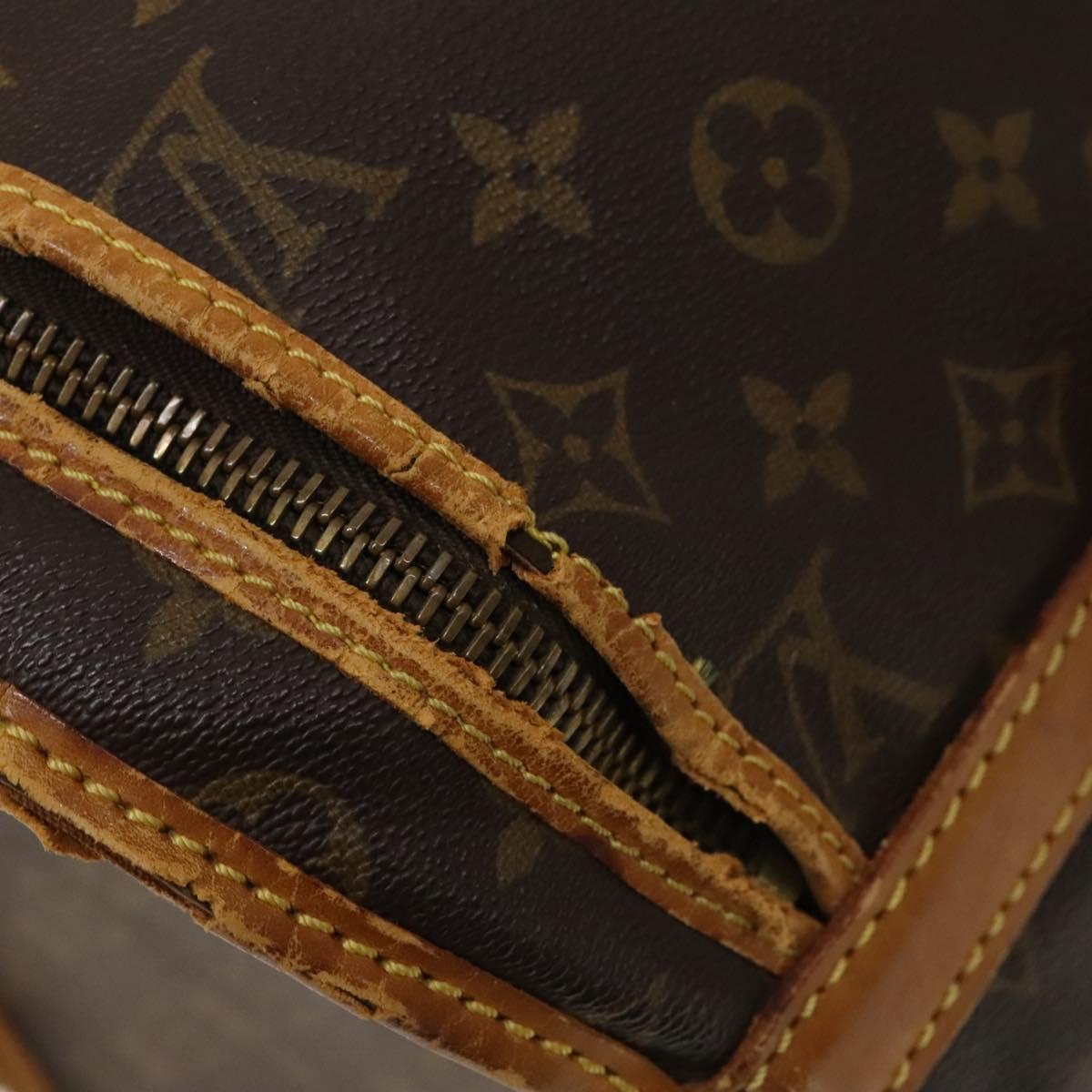 LOUIS VUITTON Monogram Sac Shan 40 Pet Carry Vintage M42024 LV Auth bs25455
