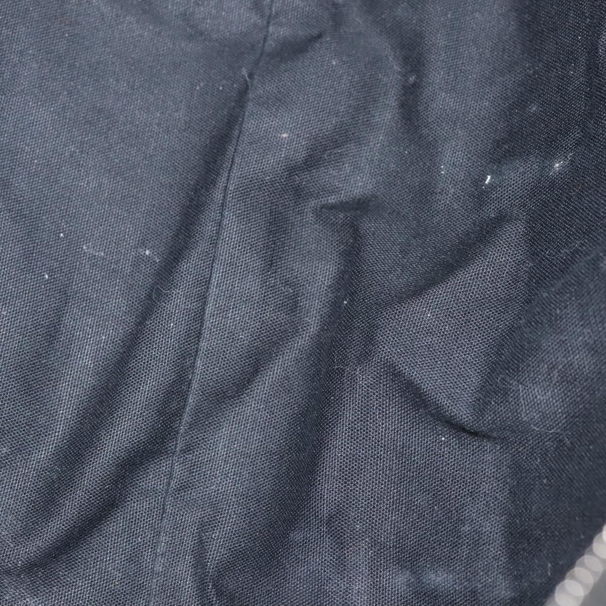 BURBERRY Blue Label Shoulder Bag Canvas Navy Auth bs25498