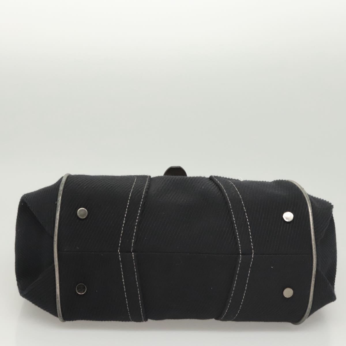 BURBERRY Blue Label Shoulder Bag Canvas Navy Auth bs25498