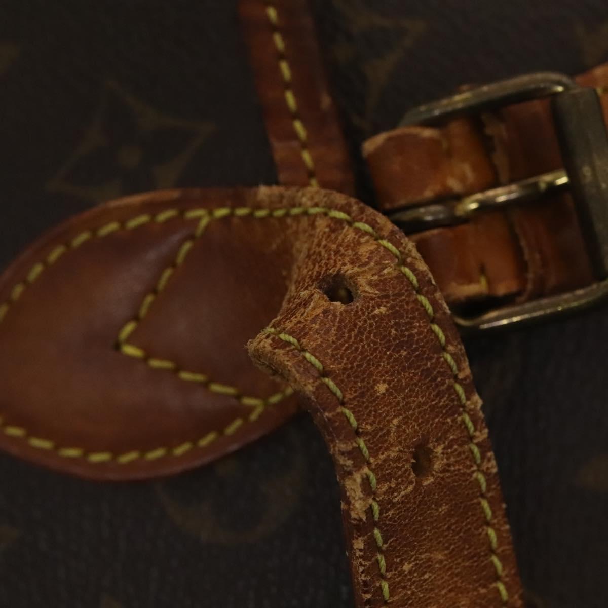 LOUIS VUITTON Monogram Gibeciere GM Shoulder Bag M42246 LV Auth bs25507