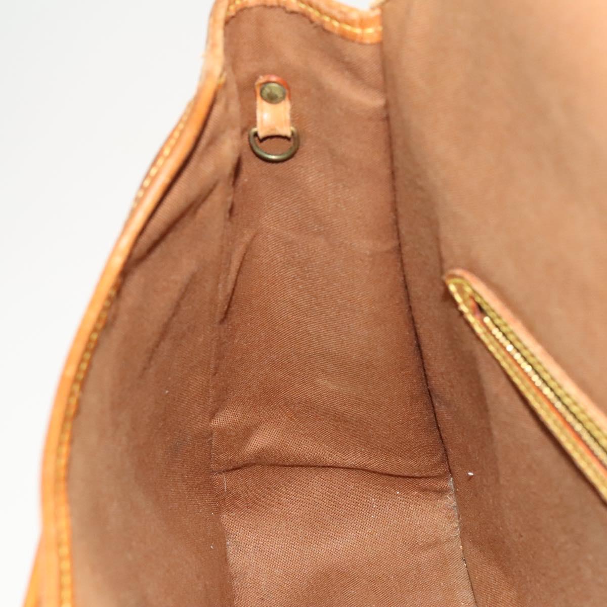 LOUIS VUITTON Monogram Gibeciere GM Shoulder Bag M42246 LV Auth bs25507