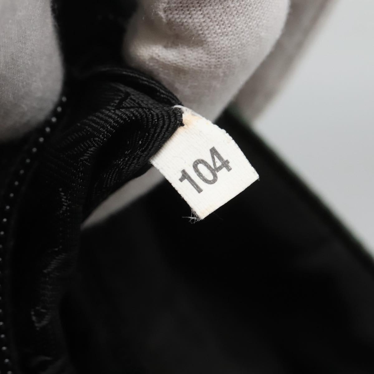 PRADA Shoulder Bag Nylon Green Silver Auth bs25592